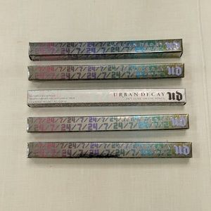 Lot of 5 new Urban Decay 24/7 glide-on eye pencils